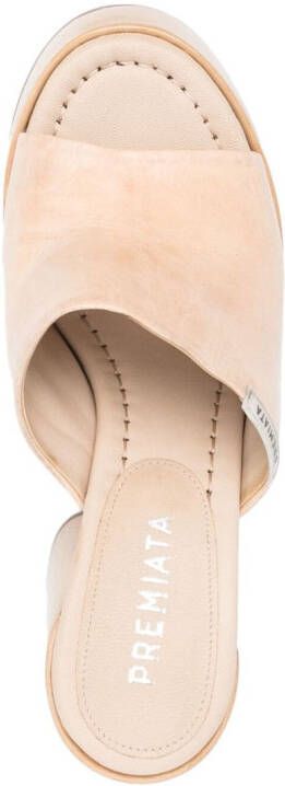 Premiata Electra leren muiltjes Beige