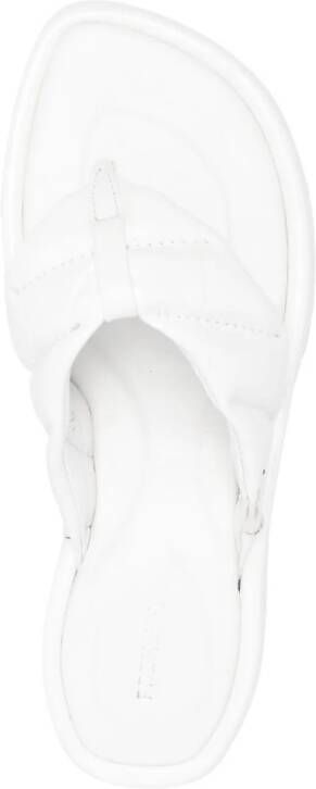 Premiata Glanzende sandalen Wit