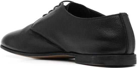 Premiata Derby schoenen met textuur Zwart