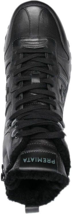 Premiata Jeff high-top sneakers Zwart