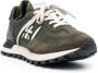 Premiata John Low sneakers met logopatch Groen - Thumbnail 2