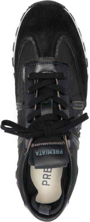 Premiata Johnlowd leren sneakers Zwart