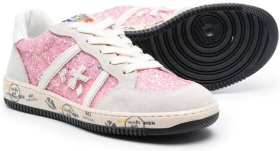 Premiata Kids Low-top sneakers Roze