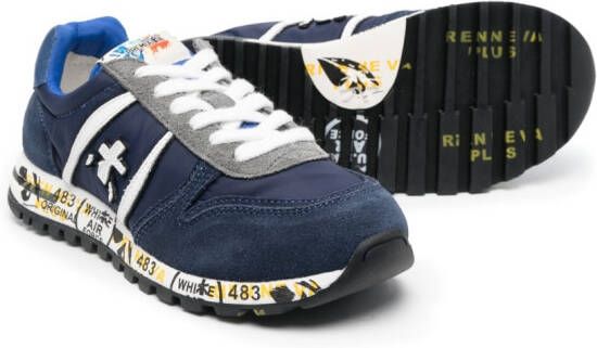 Premiata Kids Low-top sneakers Blauw