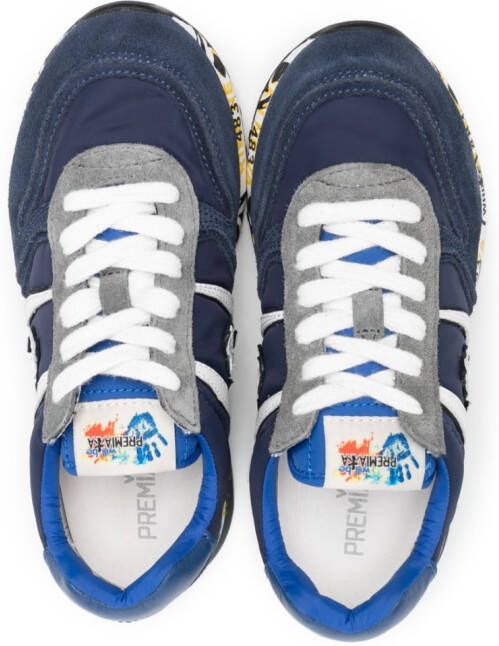 Premiata Kids Low-top sneakers Blauw