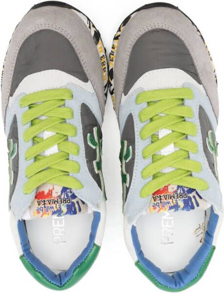 Premiata Kids Lucy low-top sneakers Grijs