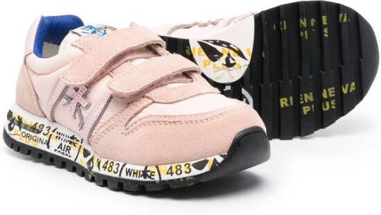 Premiata Kids SkyB sneakers met grafische print Roze