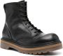 Premiata Leren combat boots Zwart - Thumbnail 2