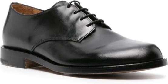 Premiata Leren derby schoenen Zwart