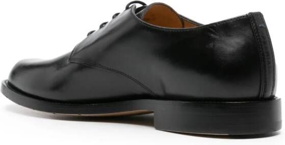 Premiata Leren derby schoenen Zwart