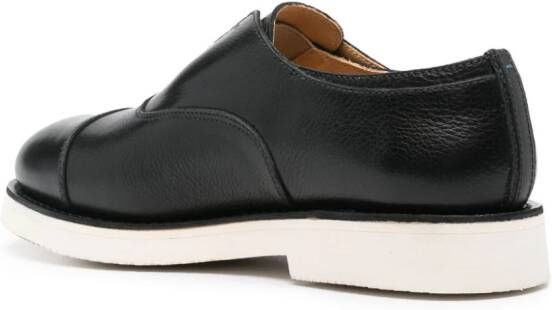 Premiata Leren derby schoenen Zwart