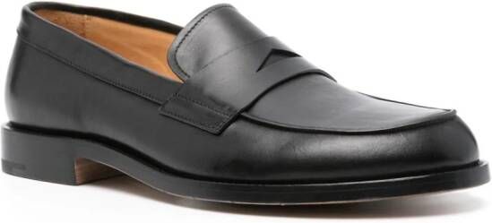 Premiata Leren loafers Zwart