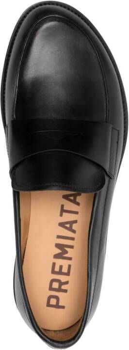 Premiata Leren loafers Zwart