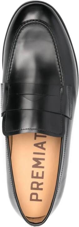 Premiata Leren loafers Zwart