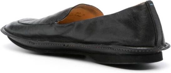 Premiata Leren loafers Zwart