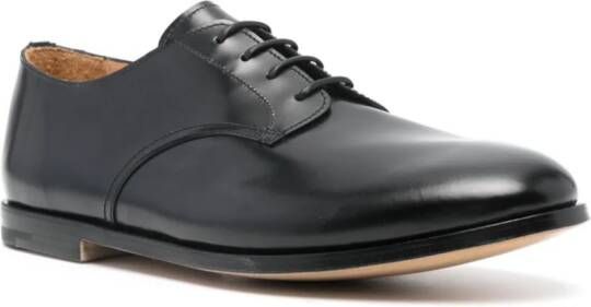 Premiata Leren Oxford schoenen Zwart