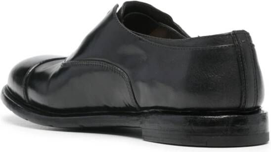Premiata Leren Oxford schoenen Zwart