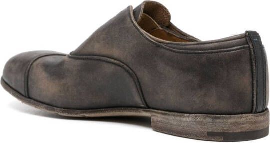 Premiata Leren Oxford schoenen Zwart