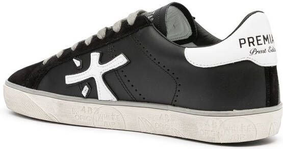 Premiata Leren sneakers Zwart