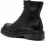 Premiata Leren veterlaarzen Zwart - Thumbnail 3