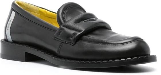 Premiata Loafers met logopatch Zwart