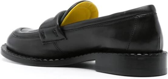 Premiata Loafers met logopatch Zwart