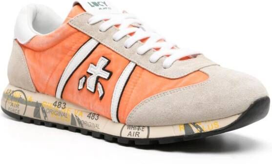 Premiata Lucy 6601 gevoerde sneakers Oranje