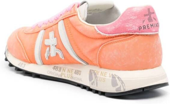 Premiata Lucy sneakers met vlakken Oranje