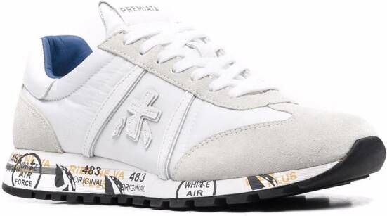 Premiata Lucy sneakers met vlakken Wit