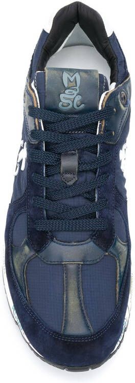 Premiata Mase sneakers met print Blauw