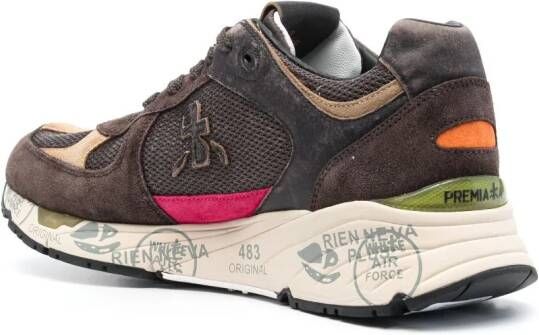 Premiata Mase sneakers met vlakken Bruin