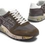 Premiata Mick suède sneakers met logoprint Bruin - Thumbnail 4