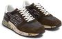 Premiata Mick suède sneakers met logoprint Bruin - Thumbnail 5