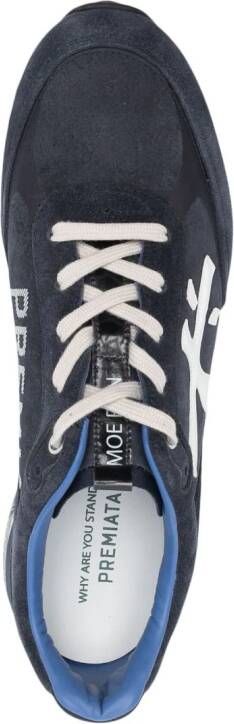 Premiata Moe Run sneakers met vlakken Blauw