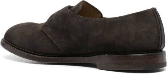 Premiata Mono Fibbia suède gespschoenen Bruin