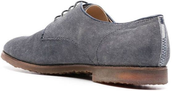 Premiata Oxford veterschoenen Blauw