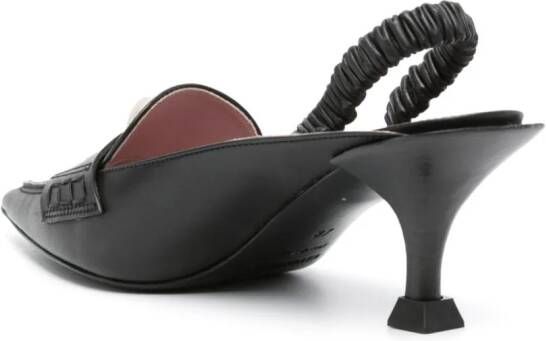 Premiata Pumps in loafer-stijl Zwart