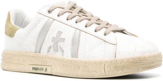 Premiata Russel 6746 gerafelde sneakers Wit