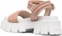 Premiata Sandalen met klittenband Beige - Thumbnail 3