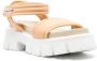 Premiata Sandalen met plateauzool Beige - Thumbnail 2