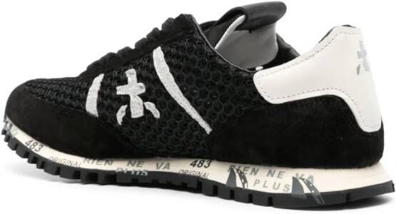 Premiata Seand mesh sneakers Zwart