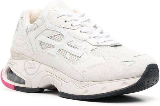 Premiata Sharky-D mesh sneakers Wit