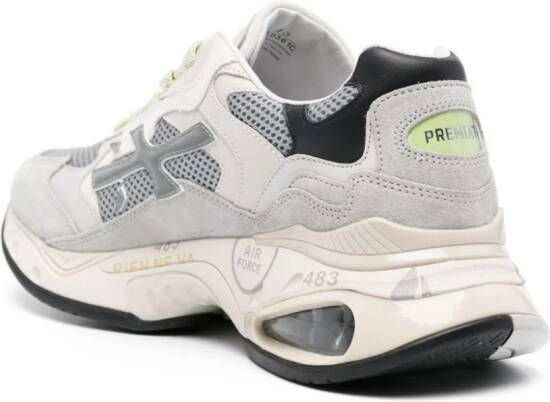 Premiata Sharky low-top sneakers Grijs