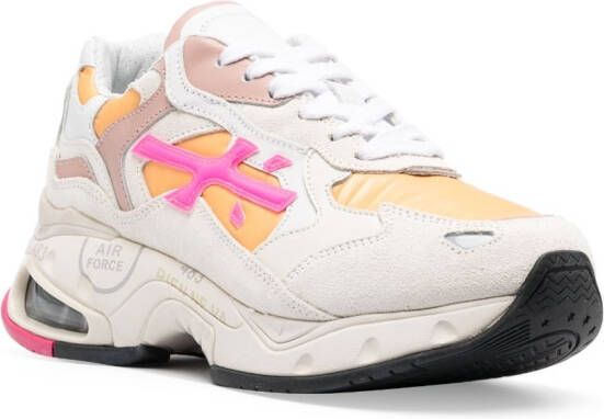 Premiata Innovatieve Damessneakers met Uniek Zoolontwerp Beige Dames - Foto 7