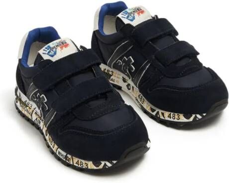 Premiata Sky V suède sneakers Blauw