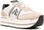 Premiata Beth 6500 sneakers met logopatch Beige - Thumbnail 2