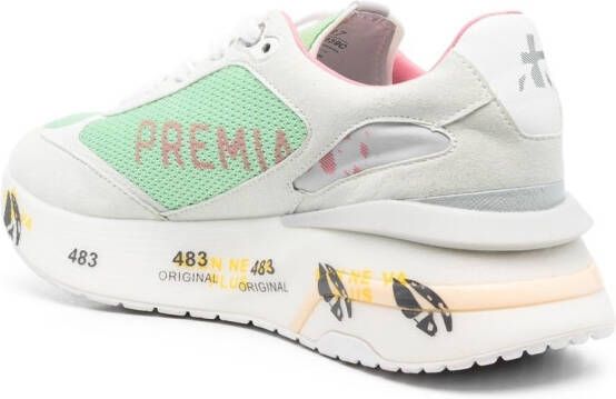 Premiata Sneakers met logopatch Groen