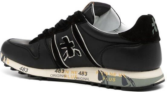 Premiata Sneakers met logopatch Zwart
