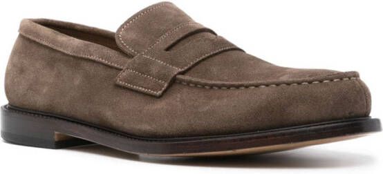 Premiata Suède loafers Bruin