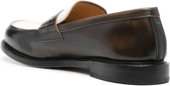 Premiata Leren loafers Bruin